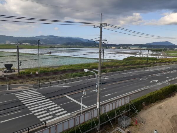 屋根からの見晴らし